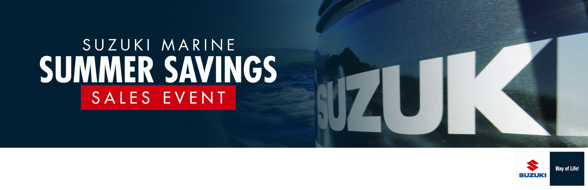Suzuki: Suzuki Marine Summer Savings Sales Event
